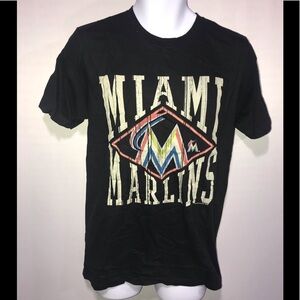 Miami Marlins T Shirt Size Medium